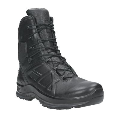 Wanderstiefel HAIX "Black Eagle Tactical 2.0 GTX WTR hoch", Damen, Gr. 9, schwarz, Obermaterial: 50% Rindsleder Leather cow. 50% Lammleder LEL., Schuhe Wanderstiefel