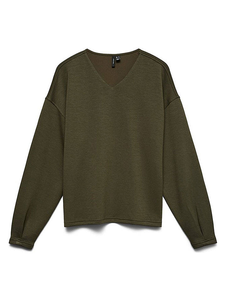 Vero Moda Sweatshirt in Khaki - S