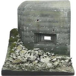 Wittmax Scenics Diorama Bases WWII Bunker 8x8x8cm