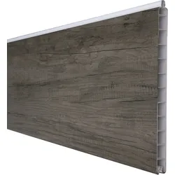 GroJa BasicLine PVC Stecksystem Premium Einzelprofil monument_oak
