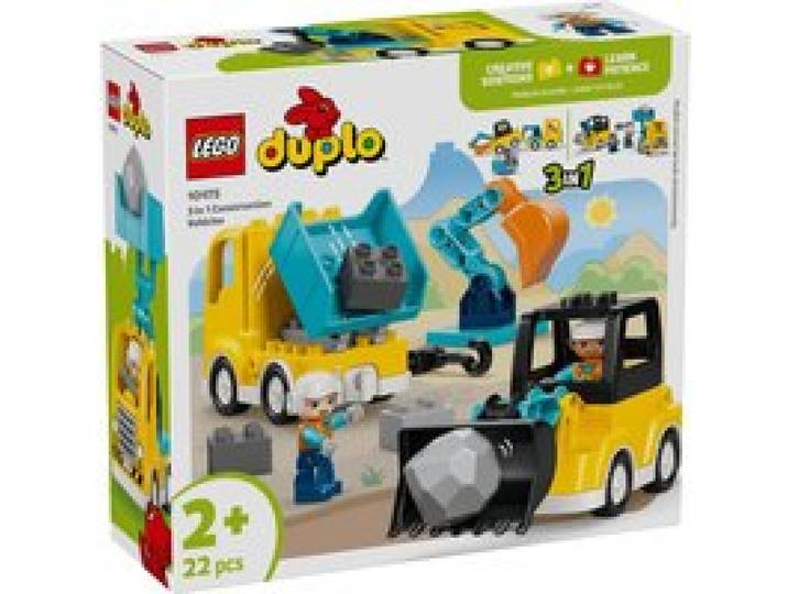 10475 Baufahrzeuge - 3-in-1-Set