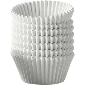 Tescoma Muffinförmchen Delicia 630630, aus Papier, Ø 6 cm, Standardgröße, fettdicht, weiß, 100 Stück
