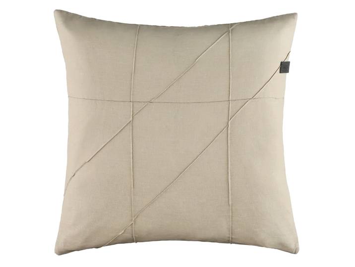 Dekokissen Pleat , beige (sand, unifarben), B:45cm L:45cm, Mischgewebe, SCHÖNER WOHNEN-KOLLEKTION, Dekokissen_Sitzkissen_Kissenhüllen, Dekokissen, mit hohem Baumwollanteil