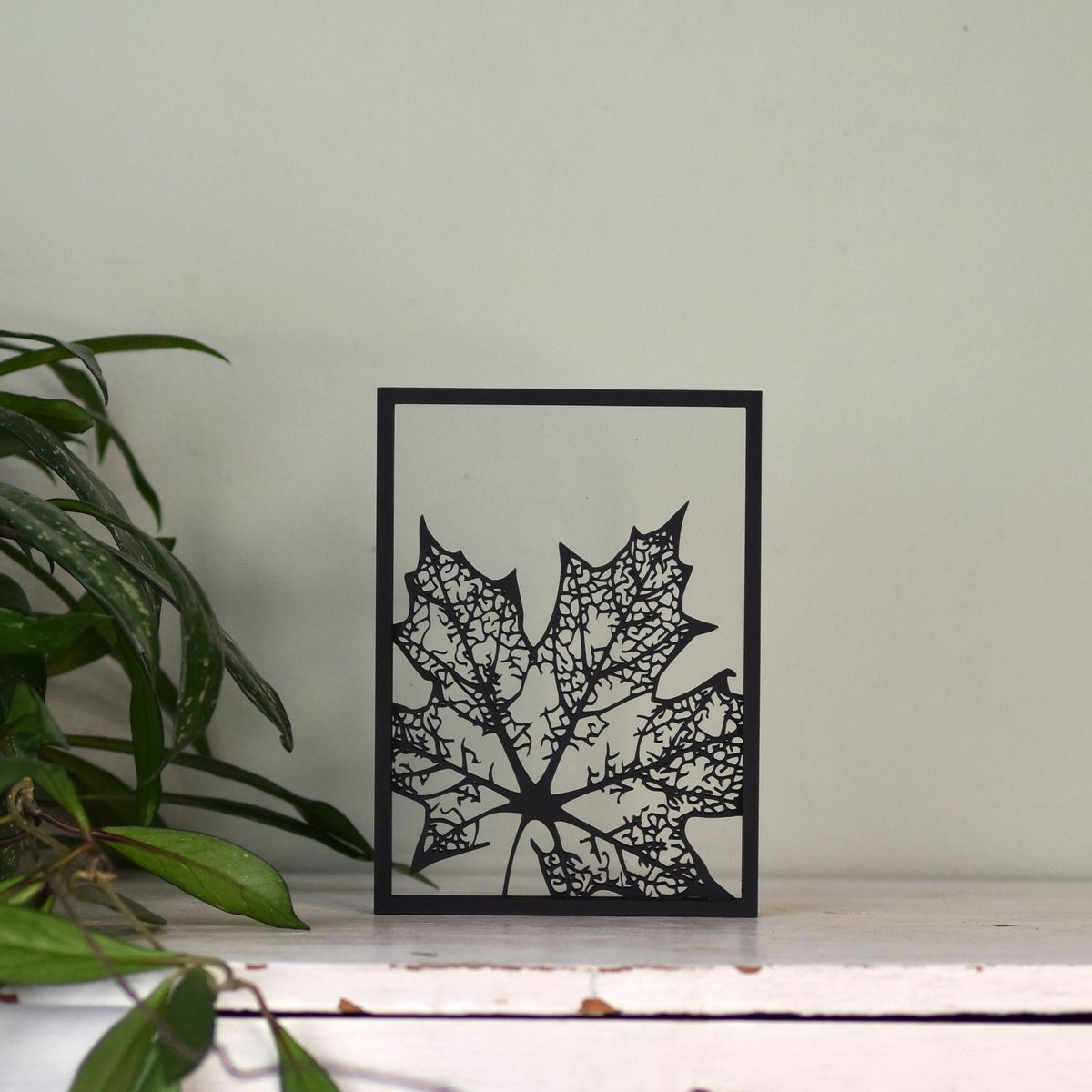 Houten lijstje Floating Frames Blad