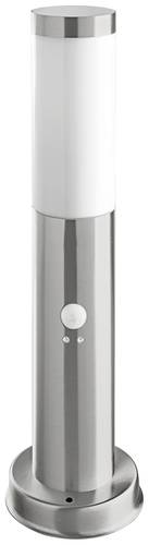 Heitronic 36640 Larisa Standleuchte mit Bewegungsmelder E27 Edelstahl