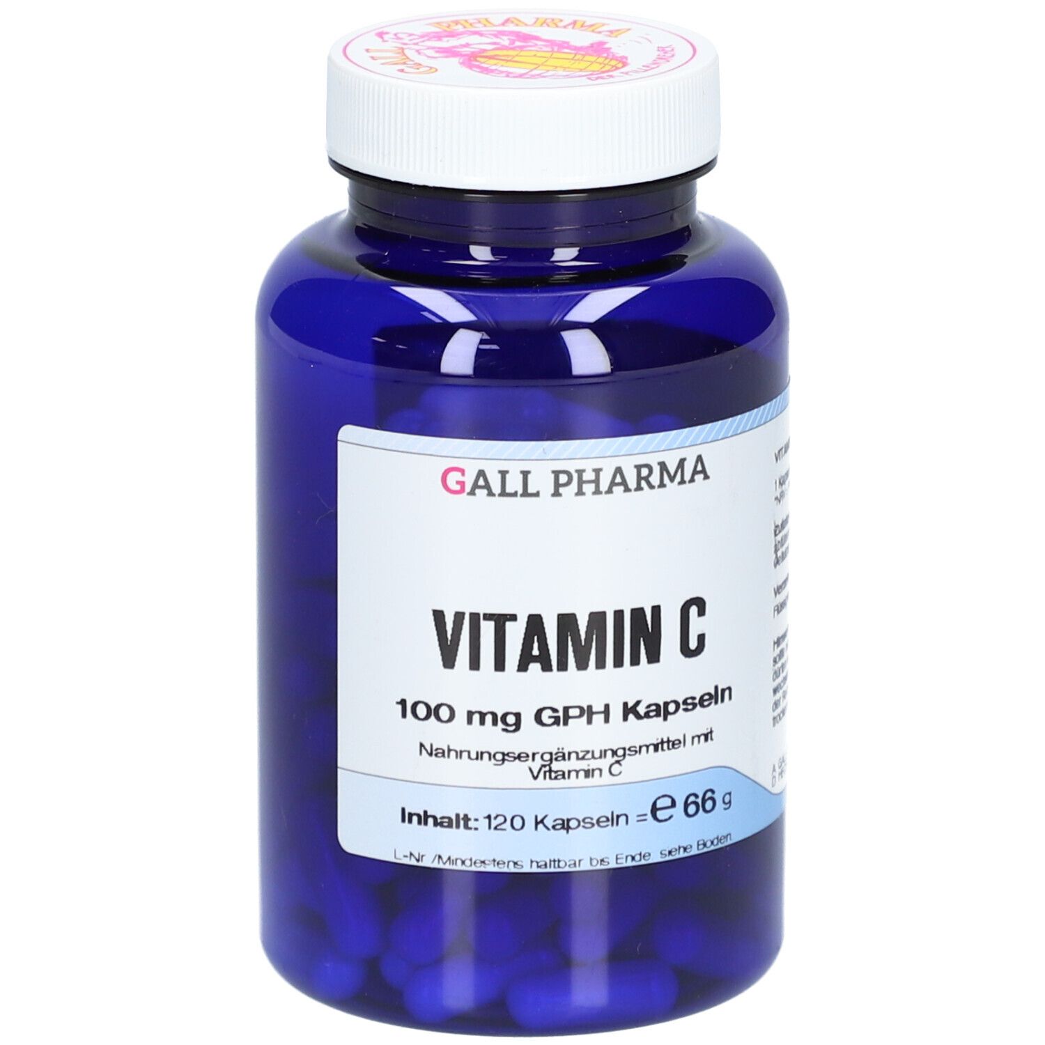 Vitamin C 100 mg GPH Kapseln 120 St
