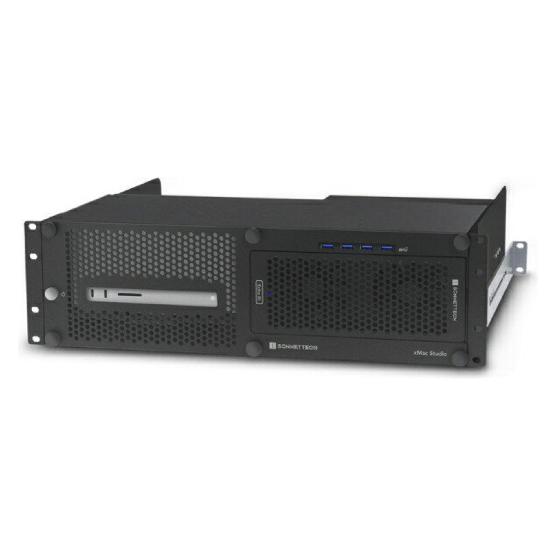 Sonnet xMac mini (2024+) 2U Rackmount System with Echo III Module (XMM-SYS-III)