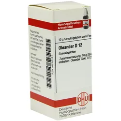 Oleander D 12 Globuli 10 g