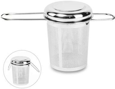 Perfect Picks Market Premium Stainless Steel Tea Infuser With Lid Reusable Loose Leaf Tea Strainer Premium Stainless Steel Tea Infuser With Lid Reusable Loose Leaf Tea Strainer