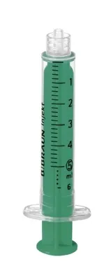 B.Braun SE Injekt Luer-Lock solo Einmalspritzen (100 Stück) 2-teilig 2 ml 4606701V