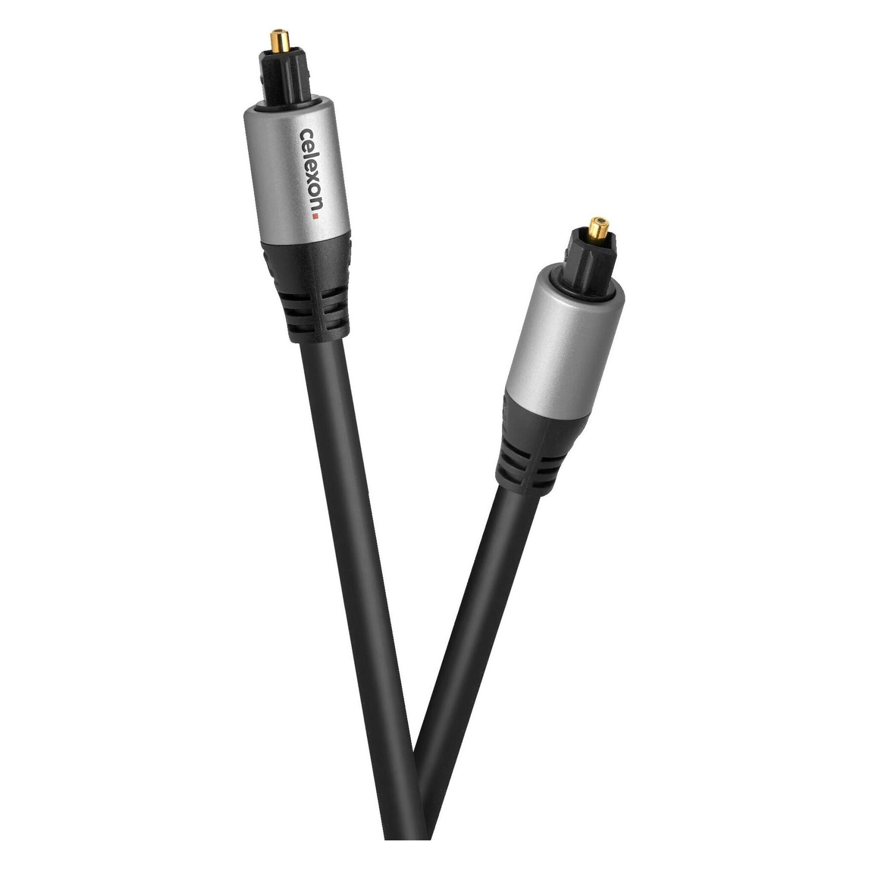 Celexon Toslink Optische Audiokabel 1,0m - Professional line (1 m, Toslink Kabel) (1000015614)
