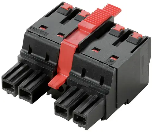 Weidmüller Stiftgehäuse-Kabel BU/SU Polzahl Gesamt 3 Rastermaß: 10.16mm 2493190000 28St.
