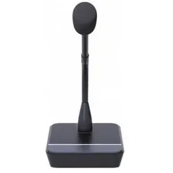Fonestar Mikrofonsockel und Schwanenhals-Mikrofon 32CM Condenser Electr, Mikrofon