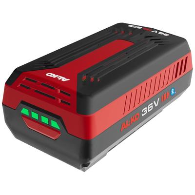 Akku AL-KO "AKKU 36 V B200.5 Li 5 Ah Bluetooth", rot (ohne farbbezeichnung), B:110mm H:90mm T:190mm, Akkumulatoren