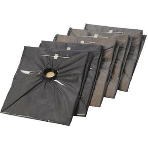 Nilfisk Staubsaugerbeutel Sicherheitsfiltersack, für Nass-Trockensauger Attix 40 & 50, 5 Stück