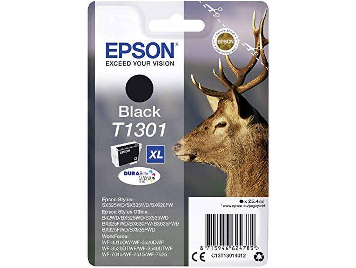 Epson Originele T1301 XL - Inktcartridge - Zwart - Hoge capaciteit