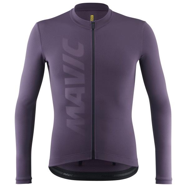 Mavic - Aksium Thermo Jersey - Velotrikot Gr L lila