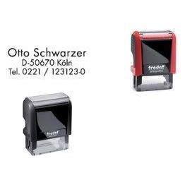 Trodat Textstempelautomat Printy 4910, 3-zeilig, rot (51 491020)