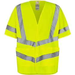 Warnschutz Verkehrsweste kurzarm "5031-240" Safety - XL/XXL - gelb