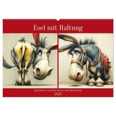 Hurley, R: Esel mit Haltung. Karikaturen zwischen Humor und