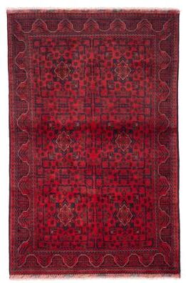 ECARPETGALLERY Hand-knotted Finest Khal Mohammadi Red Wool Rug - 3'11 x 6'0