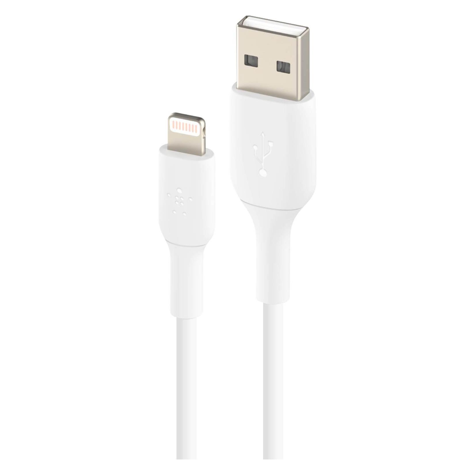 Belkin Lightning - USB A (2 m, USB 2.0) (CAA001bt2MWH)