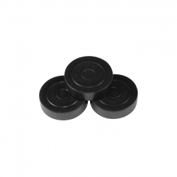 Halmakegel.com Damestein - Mühle - Backgammon - 31x8mm - schwarz 255752