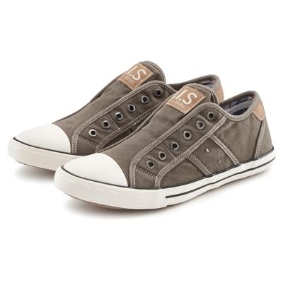 Sneaker H.I.S "Textilschuh, Stoffschuh, Turnschuh, Halbschuh, Freizeitschuh, Slipper", Herren, Gr. 41, braun (stone), Obermaterial: 100% Textilmaterial. Decksohle: 100% Textilmaterial. Futter: 100% Textilmaterial. Laufsohle: 100% Synthetik,...