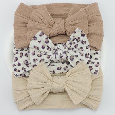 Tiny Tots Teens Trends Infant Hair Accessories, Baby Girl Headbands Lot, Elastic Hair Bands, Newborn Gift Bows, Kids Turban Headband Set style 17