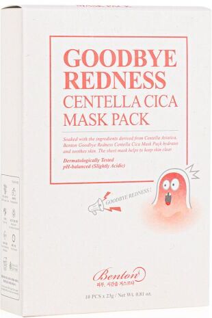 Benton Goodbye Redness Centella Mask Pack 23 gr