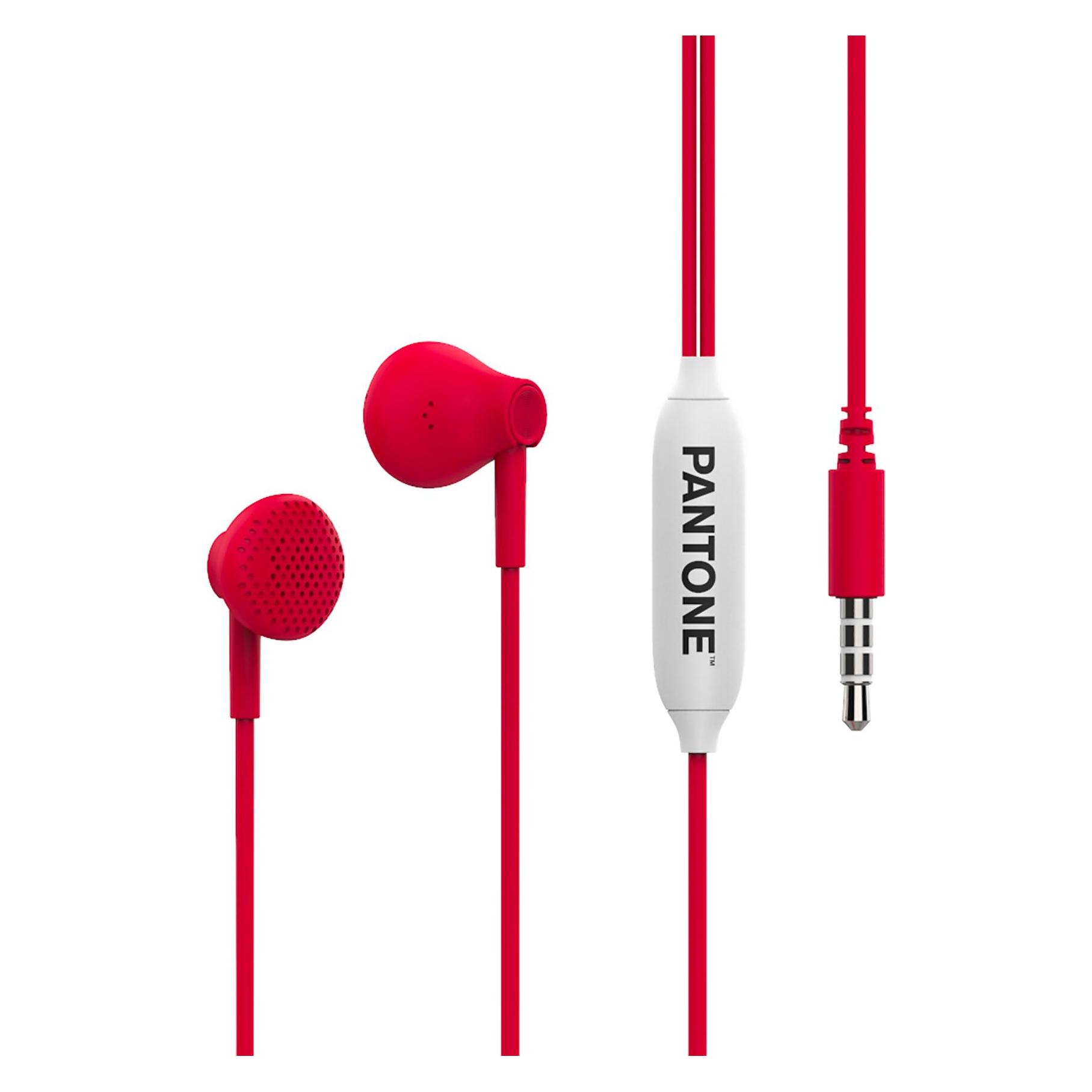 Celly Pantone Red Corded Headset Pt-Wde001r1 (Kabelgebunden) (PT-WDE001R1)
