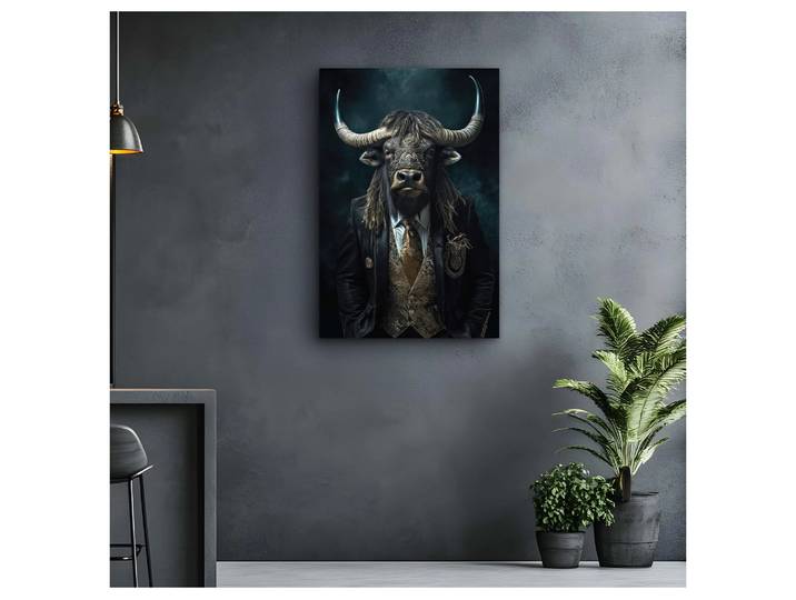Alubild Stylish Mr. Bull image LAND