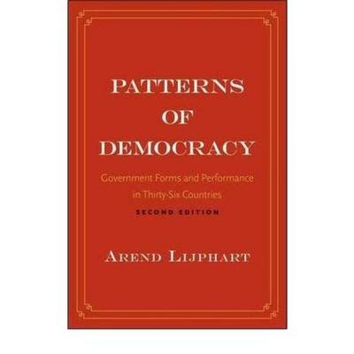 Patterns of Democracy, Taschenbuch von Arend Lijphart, Yale University Press, 978-0-300-17202-7