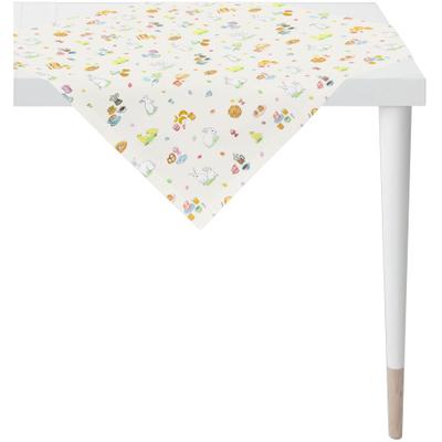 Mitteldecke APELT "6716", bunt, B:88cm L:88cm, Baumwolle, Polyester, Tischdecken, Mitteldecke