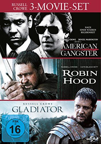 Russell Crowe - Russell Crowe - 3-Movie-Set [3 DVDs] - Preis vom 09.10.2026 07:28:09 h