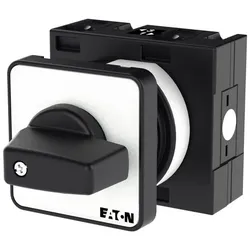 Eaton 016374 Betriebsartenschalter, T3, 32 A, Einbau, 1 Baueinheit(en), Kontakte: 2, 45 °, rastend, ohne 0-Stellung, Aus-Betrieb-Prüfen