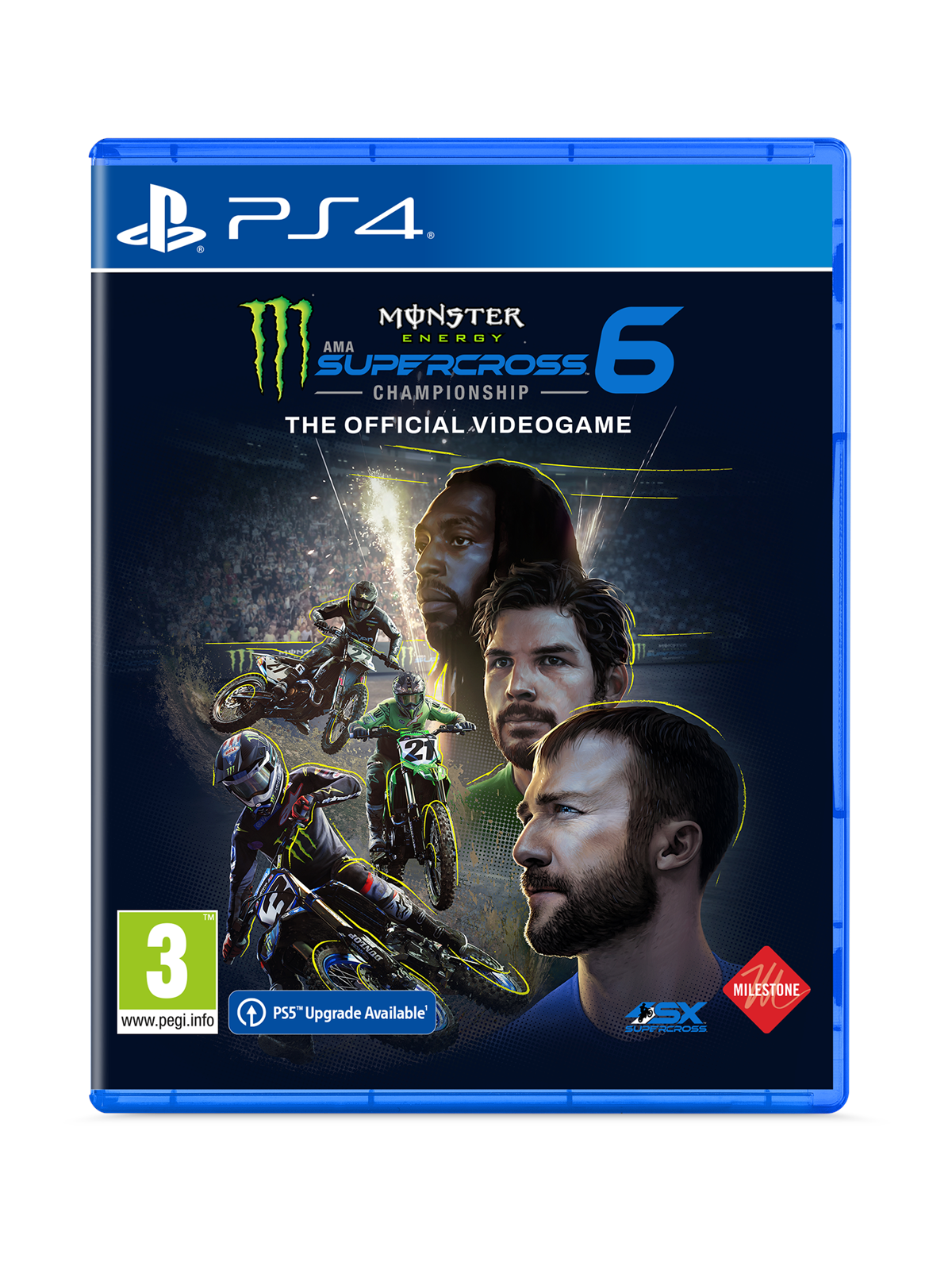 Monster Energy Supercross - The Official Videogame 6 - Sony PlayStation 4 - Rennspiel - PEGI 3