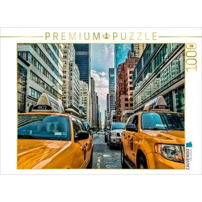 CALVENDO Puzzle Ein Motiv aus dem Kalender New York - nur im Taxi | 1000 Teile Lege-Größe 64x48cm Foto-Puzzle für glückliche Stunden, Sonstige von ,