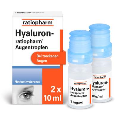 Hyaluron-Ratiopharm Augentropfen 2x10 ml