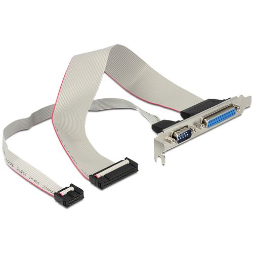 Delock DeLock Slotblech für je 1x Parallel/Serial Port intern zu extern