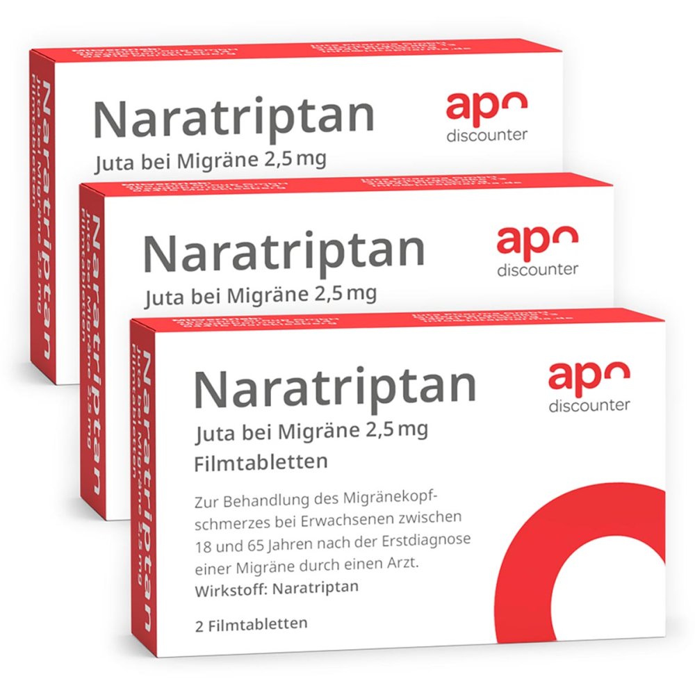 apo.com Group GmbH Naratriptan 2,5 mg von apodiscounter 08102759
