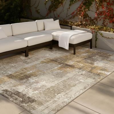 Addison Rugs Machine Washable Indoor/ Outdoor Modern Manitou Chantille Rug