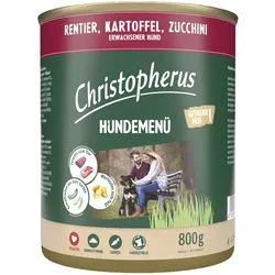 Allco Christopherus Hundemenü mit Rentier, Kartoffel & Zucchini 6x800 g