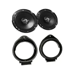 JVC CS-J620X 2 Wege Lautsprecher 300W + Chevrolet Cruze ab 2009 Lautsprecherr...