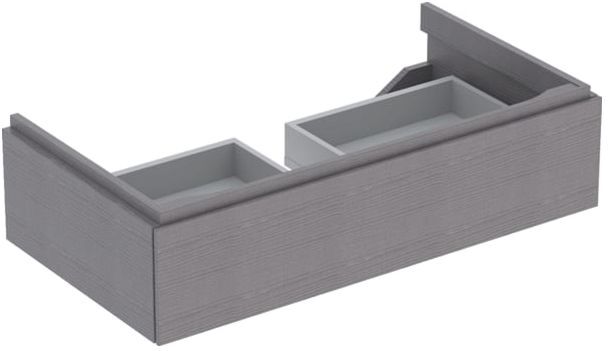 Geberit Xeno² Waschtisch-Unterschrank 500508431 88x22x46,2cm, strukturiert/sculturagrau, mit Schublade