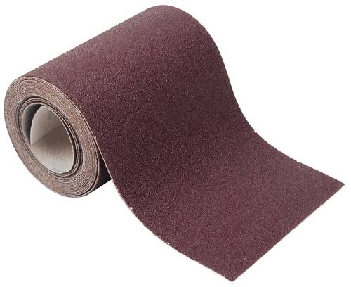 Wolfcraft 1741000 Schleifpapierrolle mit Klett Körnung (num) 120 (L x B) 4m x 115mm 4m