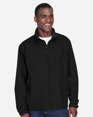 North End 88083 Men's Techno Lite Jacket in Black size 2XL   Polyester