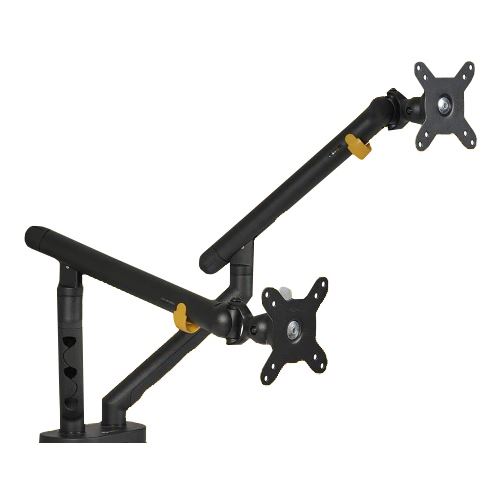 BakkerElkhuizen Monitorarm BE Flexible Dual schwarz retail