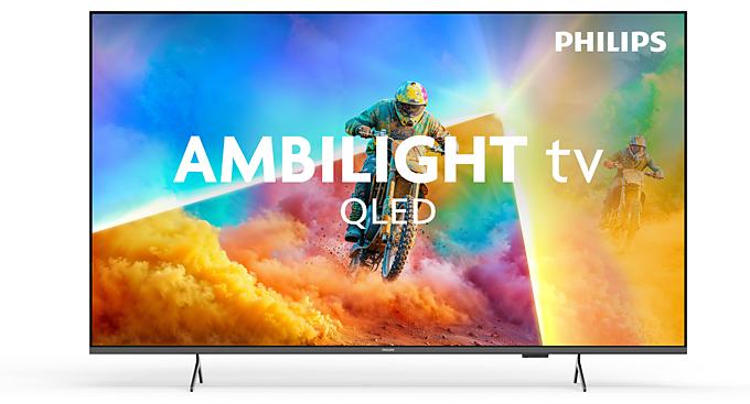 Philips Ambilight 50PQS8501/12, 127 cm (50"), 3840 x 2160 Pixel, 4K Ultra HD, QLED, WLAN, Schwarz