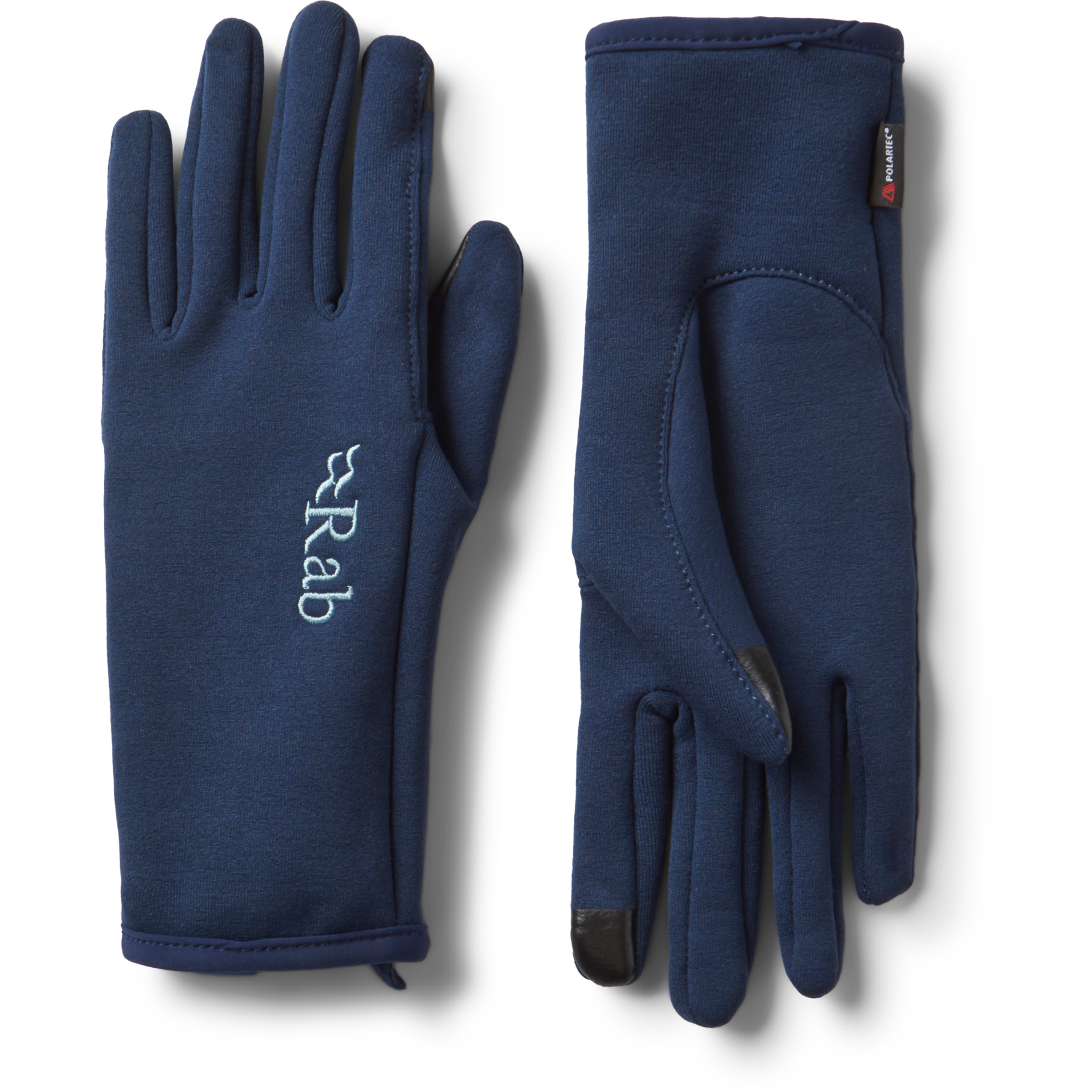 Rab Power Stretch Contact Damen Fingerhandschuhe blau Größe XL Trekking Elastisch Polartec